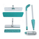 Mop Spray 3 em 1 com Reservatório 400ml – Limpeza Rápida e Eficiente: Lava, Enxágua e Seca Sem Esforço!