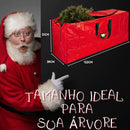 Bolsa de Armazenamento para Árvore de Natal – Impermeável, Resistente – Para Árvores até 2,10 m