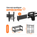 Sapateira Vertical para 55 Pares – Organizador de Sapatos Compacto e Durável