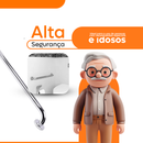 Barras de Apoio para Banheiro 80cm Inox – Segurança para Idosos, Vaso Sanitário e Corredores - Kit 4