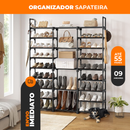 Sapateira Vertical para 55 Pares – Organizador de Sapatos Compacto e Durável