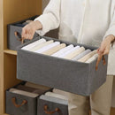 Caixa Organizadora Dobrável 25L com Alças – Kit com 2 Unidades para Organizar com Estilo e Economia de Espaço!