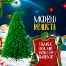 Árvore de Natal Premium 2,10m com 1000 Galhos