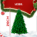 Árvore de Natal Premium 2,10m com 1000 Galhos