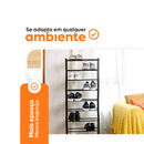 Sapateira Vertical para 30 Pares com 10 Prateleiras – Organização e Praticidade para Seu Espaço! 👠👞