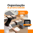 Caixa Organizadora Dobrável 25L com Alças – Kit com 2 Unidades para Organizar com Estilo e Economia de Espaço!