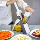 Cortador e Fatiador Multifuncional com Lâminas Inox – 8 Tipos de Corte para Cozinhar com Agilidade e Precisão!