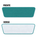 Refil de Microfibra Verde para Mop Spray – Limpeza Profunda Sem Esforço, Sem Riscos e com Sustentabilidade!