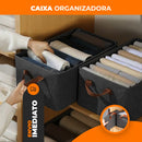 Caixa Organizadora Dobrável 25L com Alças – Kit com 2 Unidades para Organizar com Estilo e Economia de Espaço!