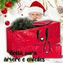 Bolsa de Armazenamento para Árvore de Natal – Impermeável, Resistente – Para Árvores até 2,10 m