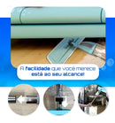 Mop Spray 3 em 1 com Reservatório 400ml – Limpeza Rápida e Eficiente: Lava, Enxágua e Seca Sem Esforço!